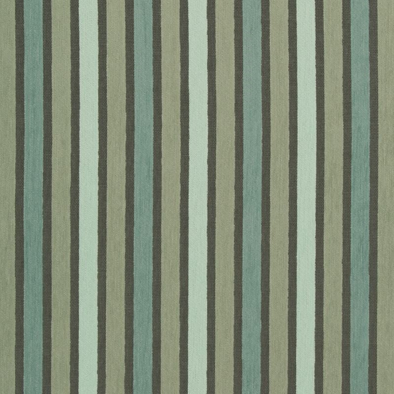 Sample 35083.23.0 Guru Tidal Turquoise Upholstery Stripes Fabric by Kravet Contract