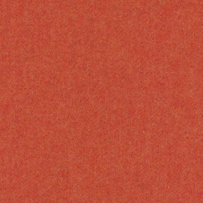 Sample 34397.12.0 Jefferson Wool Persimmon Orange Upholstery Solids Plain Cloth Fabric by Kravet Contract