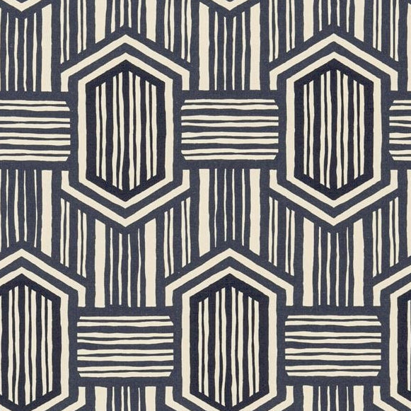 Sample ED75037-1 Nala Indigo Threads Fabric