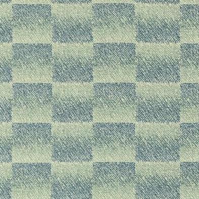 Sample GWF-3762.135.0 Surge Blue Check/Plaid Lee Jofa Modern Fabric