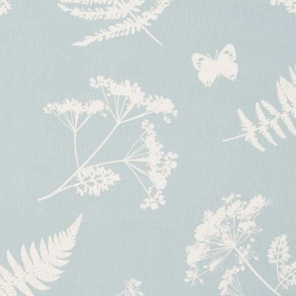 Sample F0521-03 Moorland Duckegg Botanical Clarke And Clarke Fabric