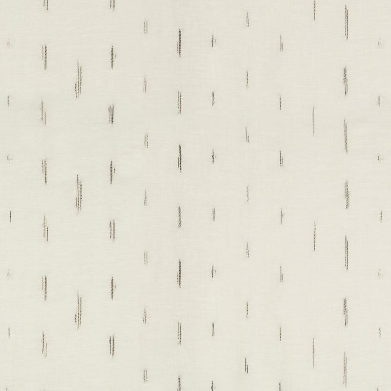 Sample 4609.121.0 Ivory Drapery Metallic Fabric by Kravet Design