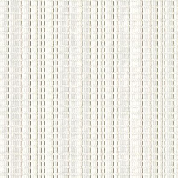 Sample 4519.1.0 White Drapery Plaid Fabric by Kravet Contract