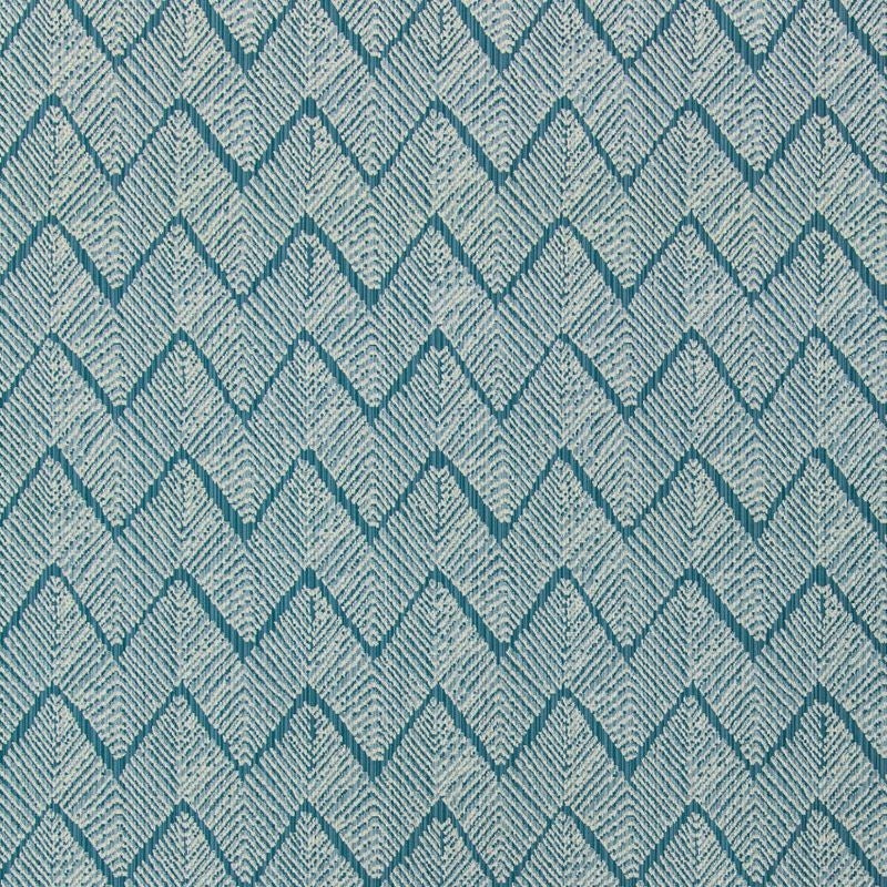 Sample 35830.35.0 Breezaway Blue Geometric Kravet Fabric Fabric