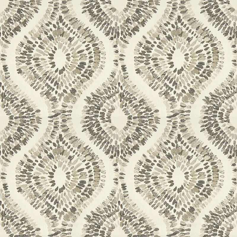 Sample 34178.1611.0 Sun Pillar Steel Beige Multipurpose Contemporary Fabric by Kravet Design
