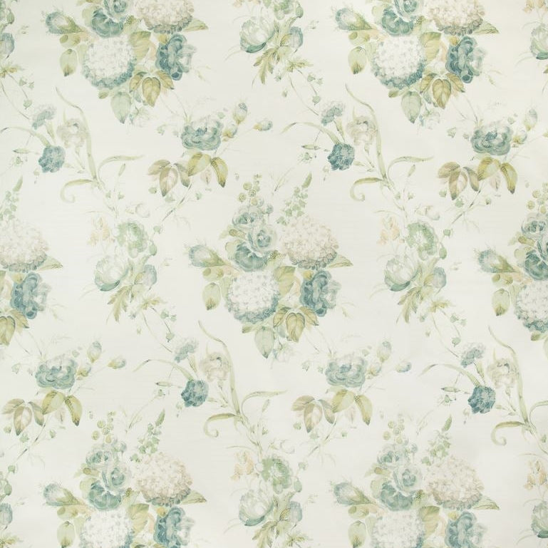 Sample 2018100.313.0 Adelyn Handblock, Celadon Multipurpose Fabric by Lee Jofa