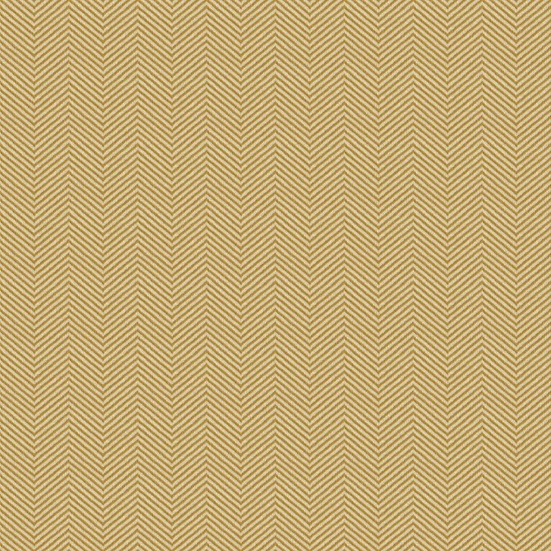 Sample 34234.416.0 Gold Upholstery Herringbone Tweed Fabric by Kravet Design