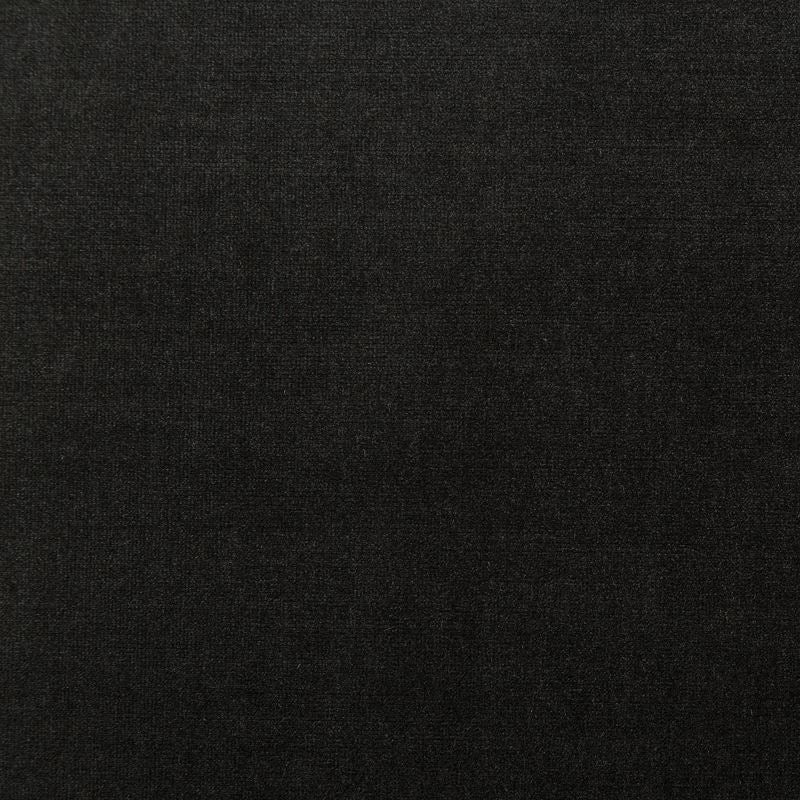 Sample 35383.8.0 Westford Coal Black Upholstery Solids Plain Cloth Fabric by Kravet Design