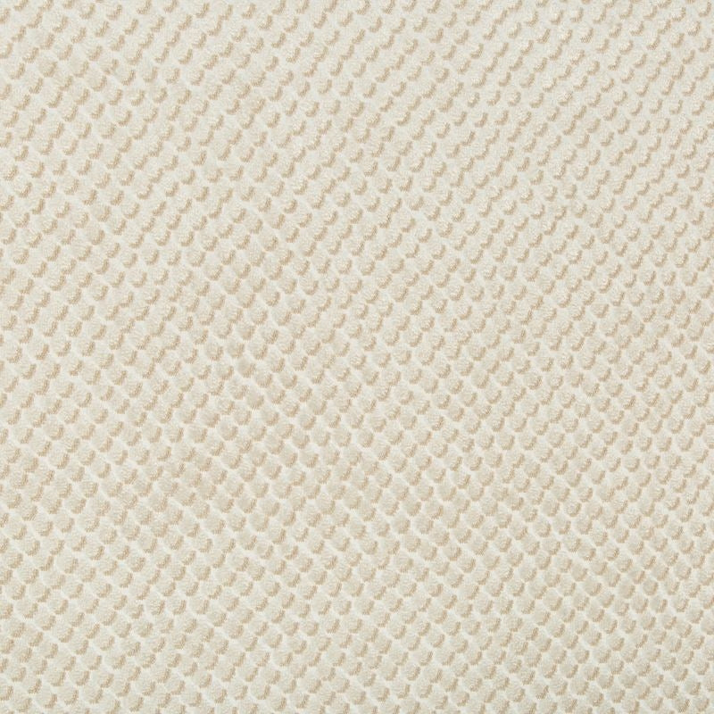 Sample 34051.16.0 Mazzy Dot Parchment Beige Upholstery Geometric Fabric by Kravet Design