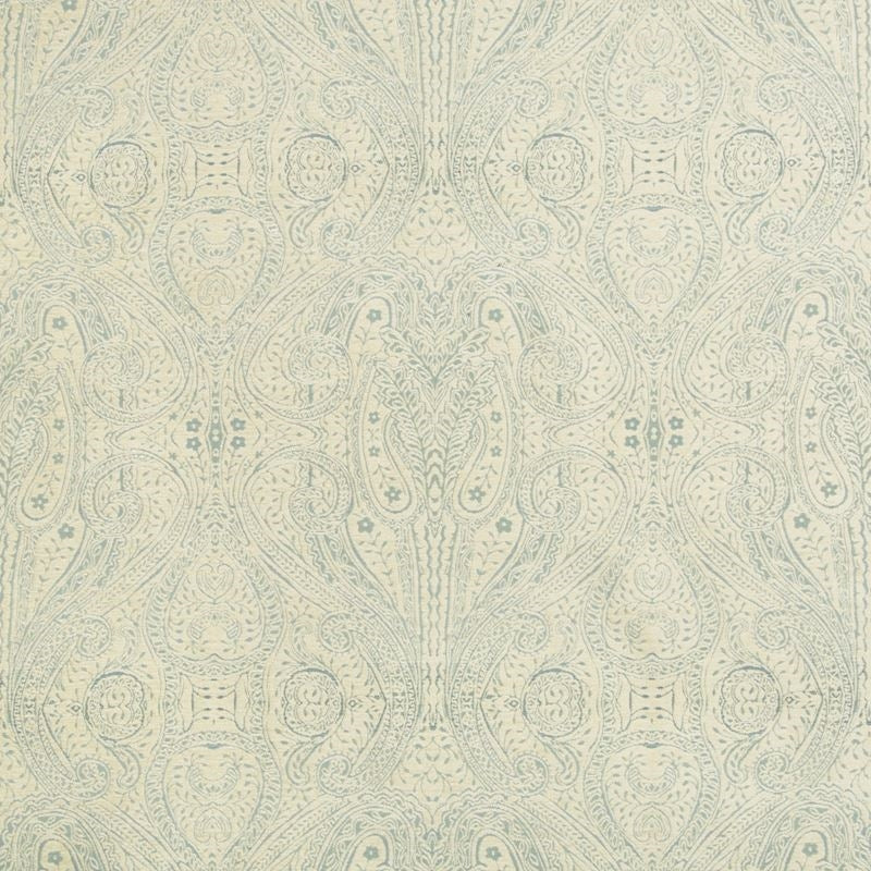 Sample 34720.1615.0 Light Blue Upholstery Paisley Fabric by Kravet Design