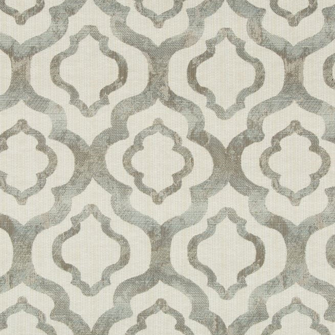 Sample 35039.1611.0 Light Grey Upholstery Geometric Fabric by Kravet Contract
