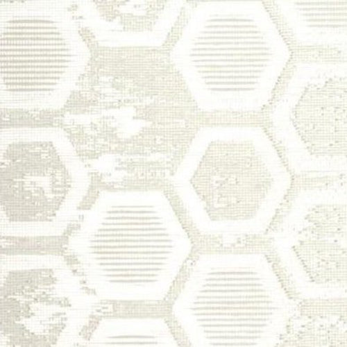 Sample WTE6097.WT.0 Sefania Linen White Geometric Winfield Thybony Wallpaper
