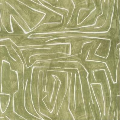 Sample GWF-3530.123.0 Graffito Green Modern/Contemporary Lee Jofa Modern Fabric