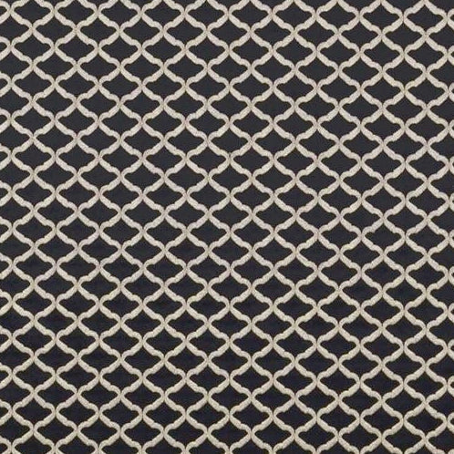 Sample F0872-03 Reggio Ebony Clarke And Clarke Fabric