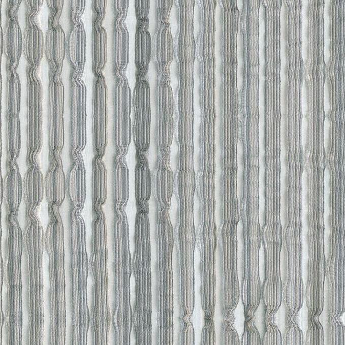 Sample 4531.11.0 White Drapery Stripes Fabric by Kravet Contract