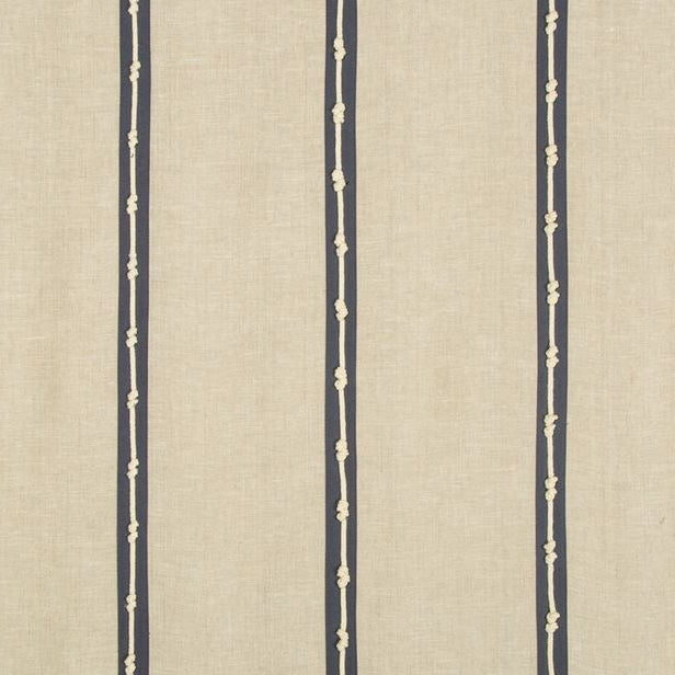 Sample 4630.516.0 Knots Speed Neutral Stripes Kravet Fabric Fabric