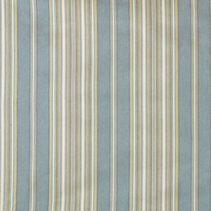 Sample BFC-3659.134 BLITHFIELD Windsor Stripe Aqua/Gold Stripes Lee Jofa Fabric