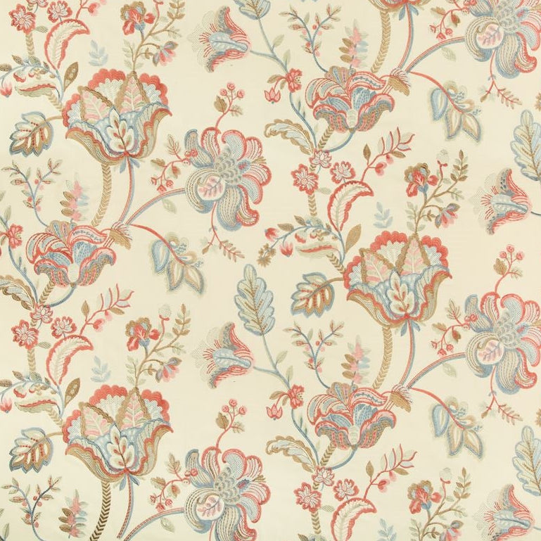 Sample 2017174.57.0 Bradford Emb, Petal Capri Multipurpose Fabric by Lee Jofa
