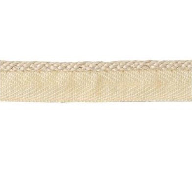 Sample NARROW CORD.CHAMPAGNE.0 T30562 White Threads Fabric