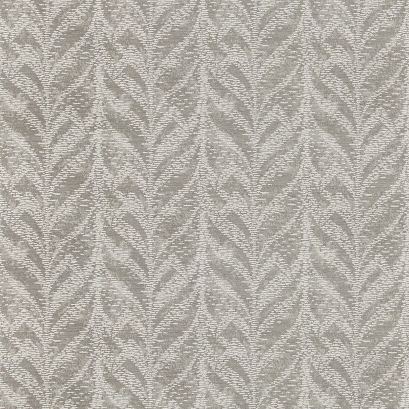 Sample 35818.11.0 Pompano Grey Flamestitch Kravet Fabric Fabric