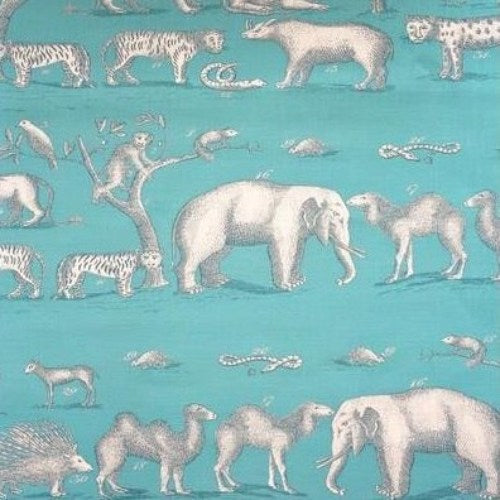 Sample AM100350.13.0 KINGDOM OUTDOOR, LAGOON by Kravet Couture Fabric