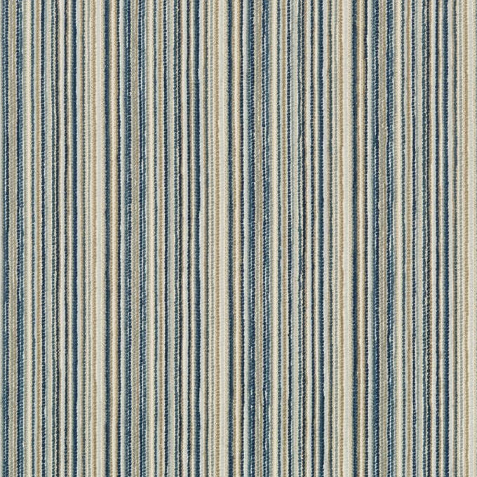 Sample 34740.516.0 Blue Upholstery Stripes Fabric by Kravet Contract