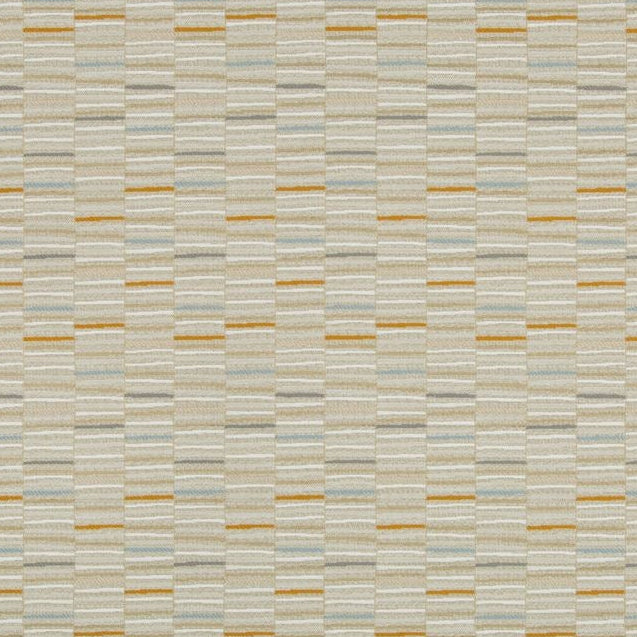 Sample 35085.11.0 Lined Up Skylight Blue Upholstery Contemporary Fabric by Kravet Contract