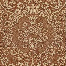 Sample GWF-3411.22.0 Salvadori Brown Medallion Lee Jofa Modern Fabric