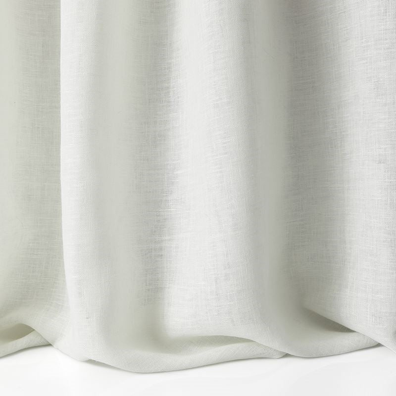 Sample LZ-30180.17.0 Lizzo Andros White Drapery Solids Plain Cloth Fabric by Kravet Design