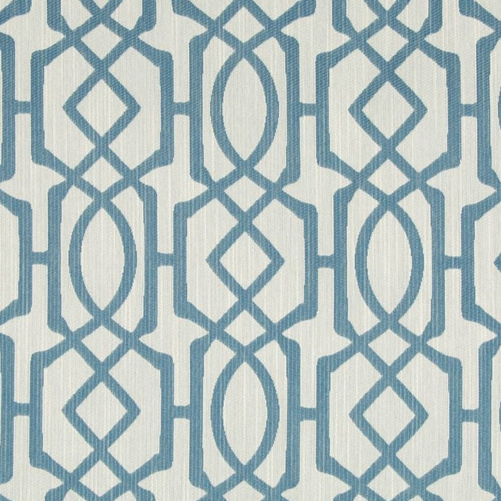 Sample 34762.15.0 Blue Upholstery Geometric Fabric by Kravet Contract