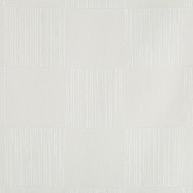 Sample 4371.101.0 White Drapery Check Houndstooth Fabric by Kravet Contract