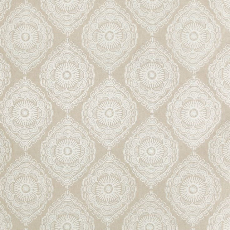Sample 2017170.1.0 Monterey Emb, Bluff Multipurpose Fabric by Lee Jofa