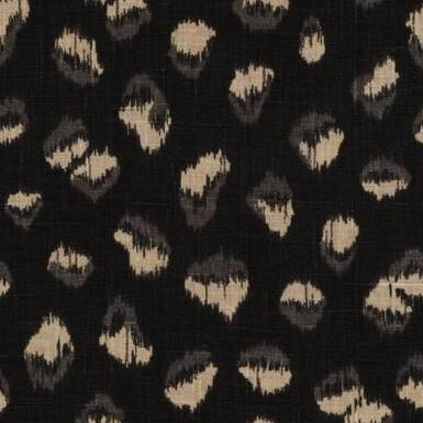 Sample GWF-3106.816.0 Feline Black Animal Skins Lee Jofa Modern Fabric