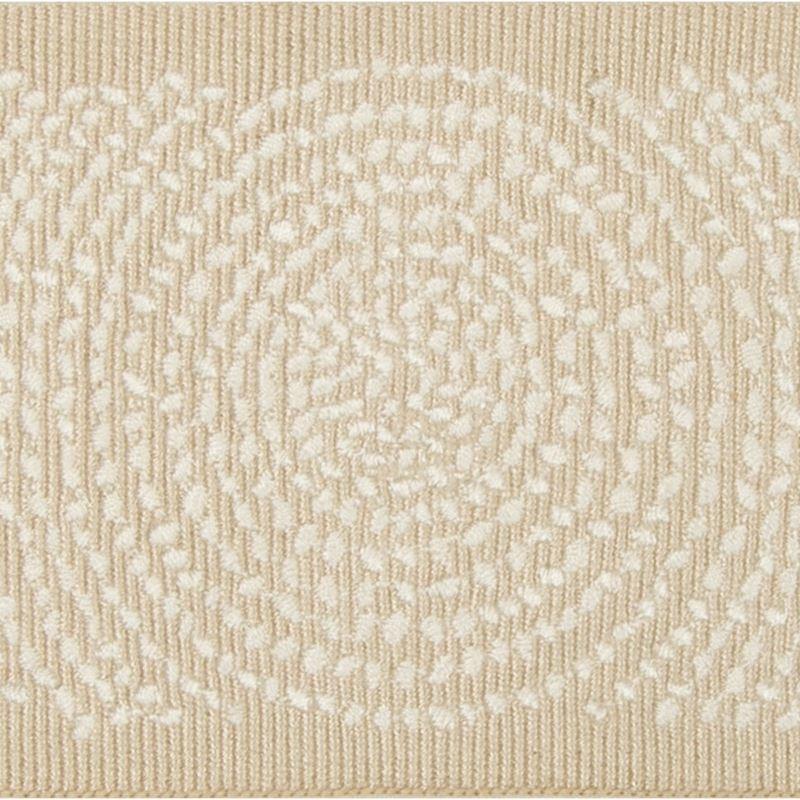 Sample T30761.16.0 Spin Natural Beige Trim Fabric by Kravet Design