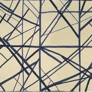 Sample GWF-3101.516.0 Channels Beige Modern/Contemporary Lee Jofa Modern Fabric