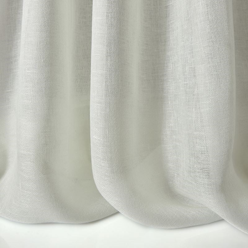 Sample LZ-30200.07.0 Shenti White Drapery Solids Plain Cloth Fabric by Kravet Design