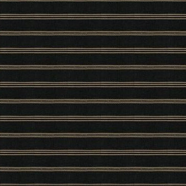 Sample GWF-3423.816.0 Ojai Black Stripes Lee Jofa Modern Fabric