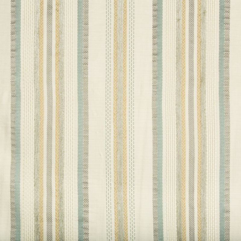 Sample 34727.1635.0 Ivory Upholstery Stripes Fabric by Kravet Design