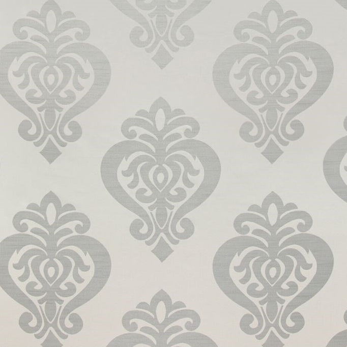 Sample 4659.21.0 Cosimo Grey Damask Kravet Contract Fabric