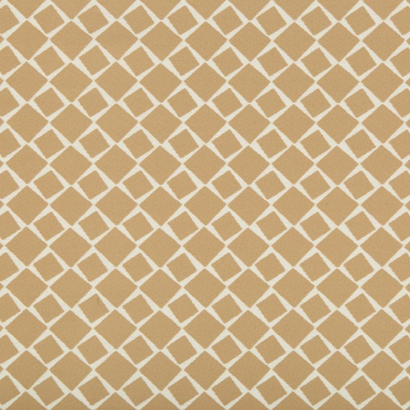 Sample 35356.16.0 Diamondedge Camel Camel Multipurpose Geometric Fabric by Kravet Design