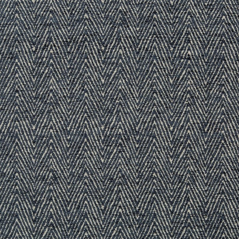 Sample 35708.511.0 Light Grey Upholstery Herringbone Tweed Fabric by Kravet Design