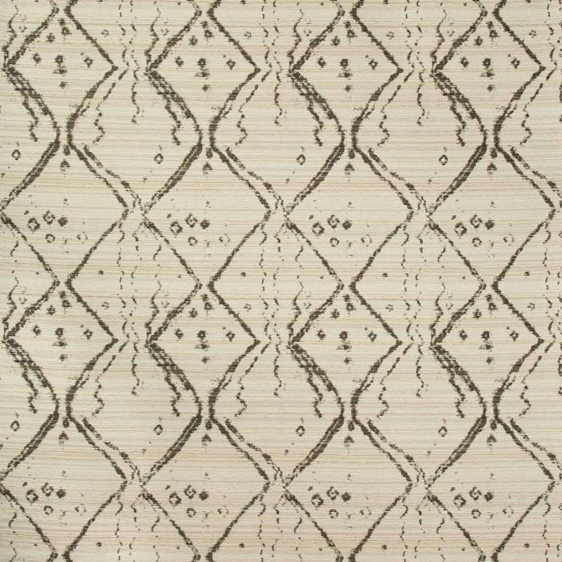 Sample 34948.106.0 Globe Trot Stone Ivory Upholstery Ethnic Fabric by Kravet Design