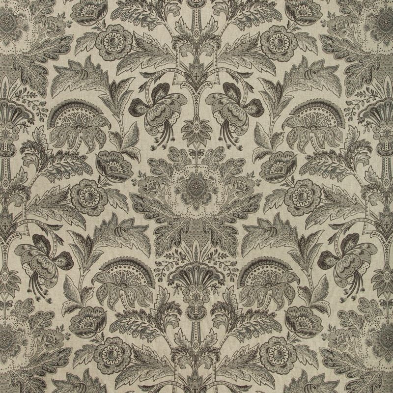 Sample KENT MANOR.21.0 Kent Manor Peat Neutral Upholstery Jacobeans Fabric by Kravet Couture