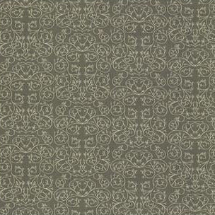 Sample GWF-3512.11.0 Garden Reverse Grey Botanical Lee Jofa Modern Fabric