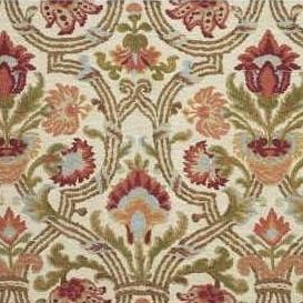 Sample NEW SEVILLA.RED OLIVE.0 New Sevilla, Red Olive Multipurpose Fabric by Lee Jofa