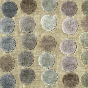 Sample GWF-3054.711.0 Avery Dots Beige Dots Lee Jofa Modern Fabric