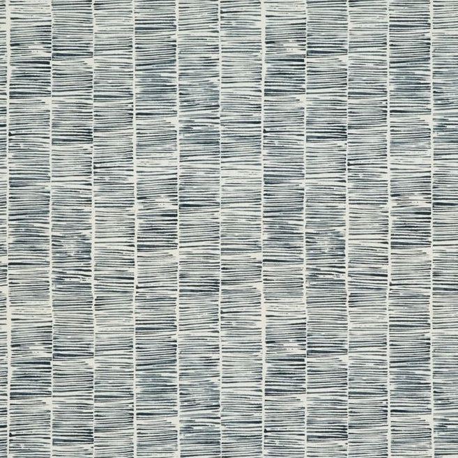 Sample ED75044-1 Etching Indigo Ethnic Threads Fabric