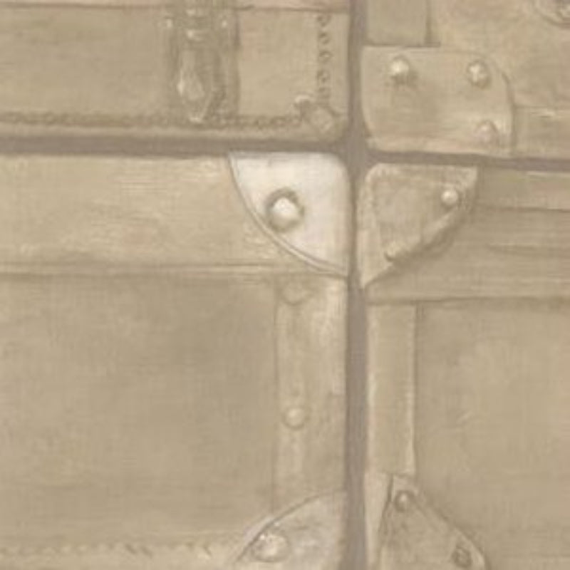 Sample AMW10008.16.0 Luggage, Vellum by Kravet Couture Wallpaper