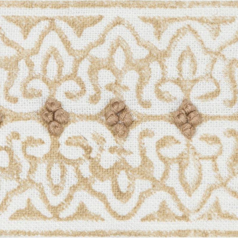 Sample TL10154.16.0 Paige Tape, Sand Trim Fabric by Lee Jofa
