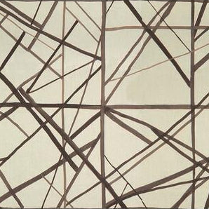 Sample GWF-3101.616.0 Channels White Modern/Contemporary Lee Jofa Modern Fabric